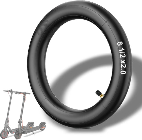 8.5 Inches Scooter Inner Tube, 50/75-6.1 Inflated Inner Tubes for Hiboy S2 Xiaomi M365 Pro 2 Gotrax GXL V2, 8 1/2 Thicken Rubber Wheels for Gas Sc...