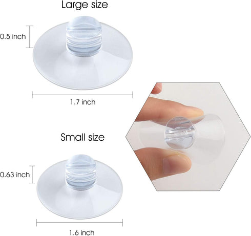 TUPARKA 16Pcs Bathroom Shower Caddy Connectors Suction Cups...