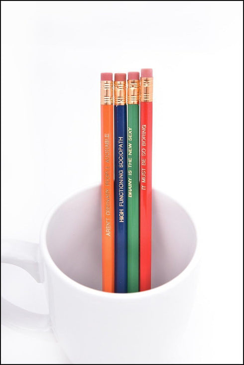 Sherlock Holmes BBC - Inspirational Pencils Engraved With Funny And Motivational Sayings For School And The Office...