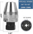 Damaged Bolt and Stud Extractor Tool 3/8" Drive Broken Stud Remover Bolt Extractor Fit 1/4" to 1/2" Rounded Studs for Broken, Rounded Off, Painted...