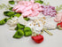 Gogobear Silk Ribbon Flowers Embroidery Kit for Art Craft Sewing Handmade 3D Wall Decor Hanging Pictures with Bamboo Embroidery Bandage...