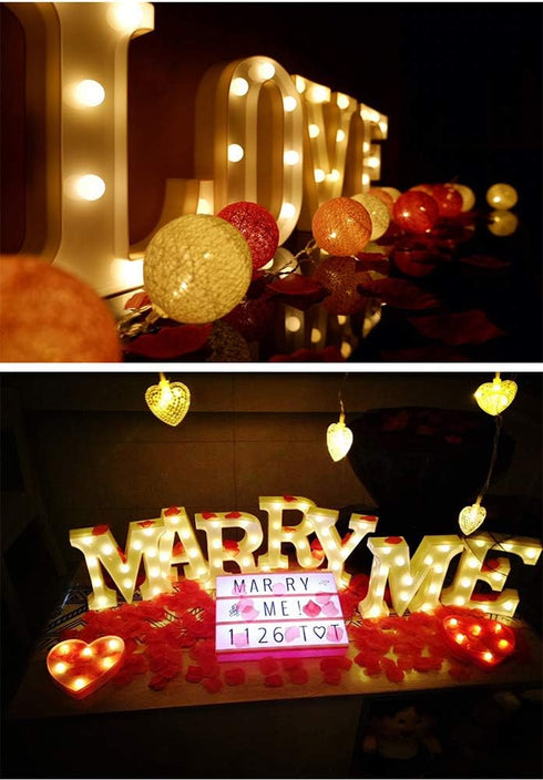 MUMUXI Marquee Light Up Letters | Large Light Up Numbers | Battery Powered and Bright with Every Letter of The Alphabet | for Wedding, Birthday, P...