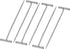 Mudder 100 Pack Wig T-Pins 2 Inch with Plastic Box, Silver...
