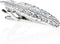 HONEY BEAR Mens Feather Tie Clip Bar Normal Size Steel for Wedding Gift 5.4cm...