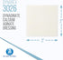 Dynarex DynaGinate Calcium Alginate Wound Dressing - Sterile, Non-Stick Topical Wound Pads - Absorbent Gel Patches for Moderate to High Exuding Cu...