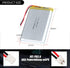 3.7V 4500mAh 955178 Lipo Battery Rechargeable Lithium Polymer ion Battery Pack with PH2.0mm JST Connector...