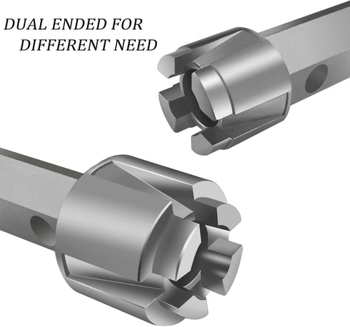 Tub Drain Remover Wrench, Heavy Duty Drain Wrench Aluminum Alloy Wrench for Install and Remove Most Bath and Shower Drains...