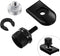 PBYMT Rear Seat Bolt Quick Release Seat Tab Cover Screws Hardware Kit Compatible for Harley Road King Street Electra Glide Dyna Softail 1997-2025...