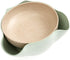 Bamboo's Grocery Double Dish Snack Bowl For Pistachios, Peanuts, Edamame, Cherries, Nuts, with Shell Storage (Green)...