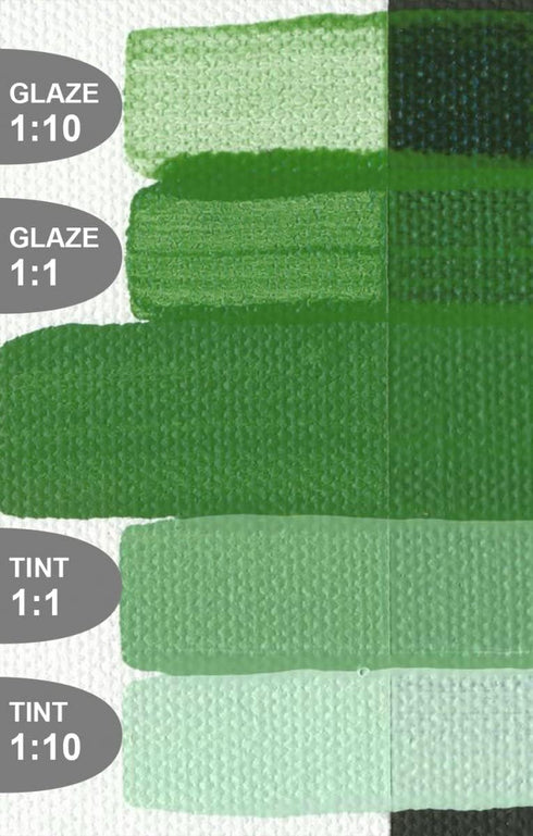Golden Fluid Acrylic, 4 ounce bottle, Chromium Oxide Green (2060-4)...