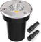 Warm White Low Voltage Landscape Lights LED Well Lights 3W 12V-24V in Ground Lights IP67 Waterproof Low Voltage Landscape Lighting Floor Driveway ...