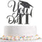 Black Glitter You Did It Cake Topper, Congrats Grad I am Done, High School College Graduation Party Decorations...