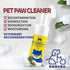 Dog paw cleaner?Cat paw cleaner?Pet paw cleaner?No Rinse Waterless Dog Paw Shampoo with Bath Brush, PH perfectly balanced?Natural mild formula?Pet...