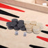 32Pcs 0.7inch Draughts and Checkers and Backgammon Chess Piece for Kids Board Game Learning Camping...