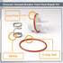 800M4 Vent Float Disk Assembly Repair Kit Replacment for Watts 1" 800QT Backflow Valve 0887715 887715 RK 800M4-FR-V1...