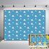 Blue Sky White Cloud Step and Repeat Photography Backdrop Newborn Baby Shower Cartoon Boy Story Party Decorations Photo Background Studio Props Vi...