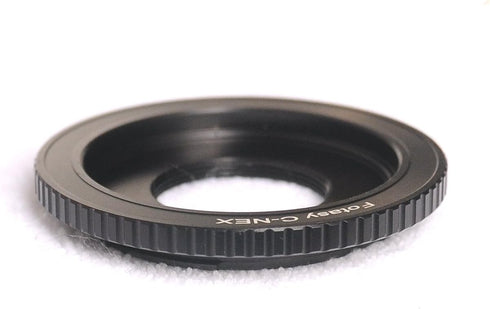 Fotasy C Mount to E-Mount Lens Adapter, 16mm Cine Moive Lens Adapter to E Mount, C to E mount, Compatible with Sony NEX-7 a3000 a3500 a5000 a5100 ...