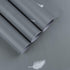 17.7" x 196" Feather Wallpaper Gray Contact Paper Peel and Stick Wallpaper for Kitchen Counter Cabinets Bathroom, Decorative Self Adhesive Film fo...
