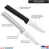 RADA Cutlery Peeling Paring Knife (R102), 2.5" Stainless Steel Hollow Ground Blade, Made in USA, Silver Handle...