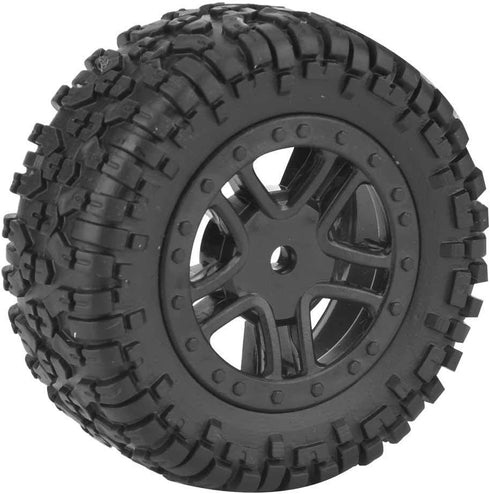 2pcs Toys Car Tire, PX RC Truck Rubber Wheel Tire with Hub for 9301 1/18 Model Car...