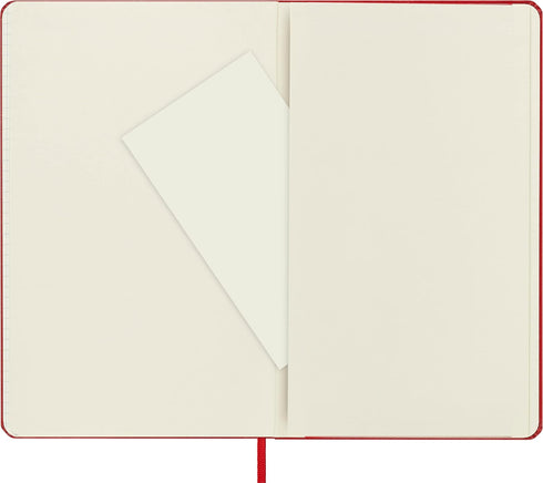 Moleskine Classic Notebook, Hard Cover, Large (5" x 8.25") Squared/Grid, Scarlet Red, 240 Pages...