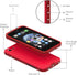 Diverbox iPhone SE 2020/iPhone 8 Waterproof Case - Shockproof IP68 Full-Body with Screen Protector, Underwater 4.7" Cover (Bright red) (Bright red...