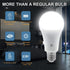 Texsens Rechargeable Light Bulb, 7W 600LM Battery Powered Light Bulb with Remote Controller, Emergency LED Lamp without Electricity, for Power Out...