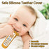 Baby TV Remote Control Toy with Cute Crab Soft Silicone Cover Teething Toy, Realistic Baby Musical Remote Control Toy with Light ? Sound, Educatio...