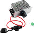 7-70V PWM DC Brushed Motor Speed Controller, Switch Control with 30 Amp Fuse, Adjustable PWM Motor Speed Regulator 12V 24V 36V 48V, Used for Fan S...