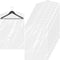10Pcs (24 x 36 In) Clear Plastic Clothes Covers, Dry Cleaners Bags Hanging Dust-proof Clothing Protector Covers Garment Bags for Home Storage Clot...