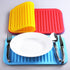 Smithcraft Silicone Trivets Mats for Hot Dishes and Hot Pots, Hot Pads for Countertops, Tables, Pot Holders, Spoon Rest Small Drying Mats Set of 2...