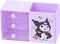 Kawaii Pen Holder Drawer Storage Box Office Desktop Office Supplies Three-Layer Cartoon Colorful Small Drawer Box...