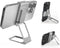 New Upgraded Back Clip Type 360 Folding Bracket, Back Clip Foldable Phone Holder, Metal Multi-Angle for Phone Back Grip Compatible with All Types ...
