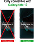AACL Screen Protector for Samsung Galaxy Note 10 Plus,6.8 Inch,Curved Tempered Glass,Compatible with Ultrasonic Fingerprint Scanner,2 Pack......