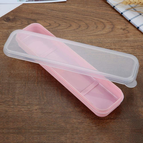 3 Pcs Camping Cutlery Case Utensil Flatware Box Dishware Kitchen Utensils Picnic Set Travel Cutlery Set...