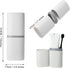 Travel Toothbrush Holder, Travel Toothbrush Cup Case, Toothbrush Travel Container Portable Toothpaste Storage for Camping School Business Trip Bat...