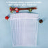 HRX Package 30pcs White Organza Wine Bags, Sheer Mesh Wine Gift Pouches Bottle Covers Dresses Drawstring for Christmas...