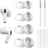 Silicone Replacement Ear Tips Compatible with airpods pro Wireless Earbuds,Clean Kit with 2 Soft Brush and 1 Cleaning Putty,Noise Reduction Hole, ...