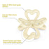 Haakaa Silicone Clover Teether Toy - Food Grade Silicone Teething Toys for Babies 3-6 Months 6-12 Months, Soft & Easy Hold Chew Toy for Infant, BP...