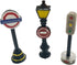 44pcs Miniature Plastic Traffic Light Street Road Training Roadblock Cone Cognitive Toy Playset for Chidren Sets...