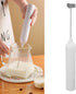 Handheld Milk Frother, Coffee Foam Maker USB Rechargeable Hand Drink Mixer 3 Speeds Electric Whisk Adjustable Hand Held Blender with 2 Heads for C...