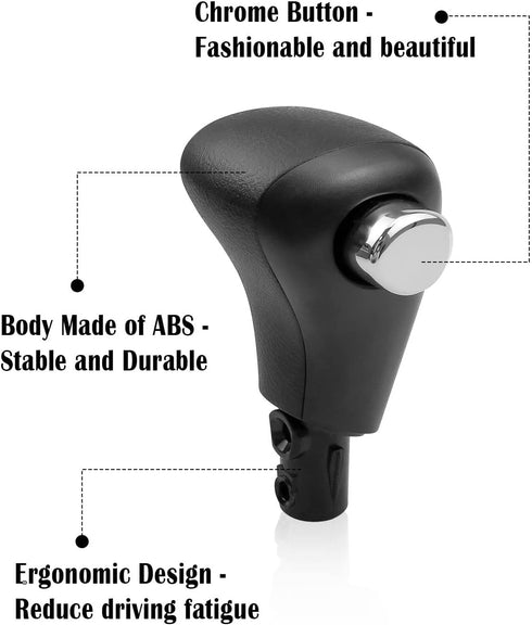 Gear Shift Knob Fit for Honda Accord 2003-2005, Shifter Knob Handle Lever Replace 54130-SDA-A51...