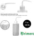 500ML Watering Bottle with 6 feet Self Watering Wick for Succulent Indoor Plants Cactus Squeeze Wash Can Long Nozzle Bend Mouth Waterer Bonsai Ter...