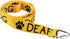 Hearing Impairment Dog Leash Deaf Dog Dog Leash Walking Training Dog Leashes Dog Owner Pet Lover Gift (Deaf Dog-YE)...
