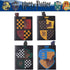 Innovative Designs Harry Potter Hogwarts Tab Journal Notebook, Spiral Bound, 96 Lined Pages, 8 x 7 inches, Black...