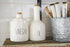 Stacked Oil and Vinegar Decanter Set, White...