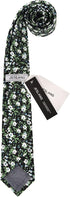 Men's Cotton Printed Floral Tie 2.56" Skinny Narrow Necktie Various Designs...