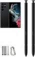 2 Pcs Galaxy S22 Ultra S Pen Replacement for Samsung Galaxy S22 Ultra 5G Stylus Pen, S22 S Pen Without Bluetooth S Pen + Tips/Nibs (Black)......