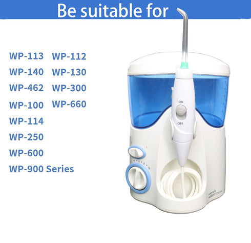 Oral Hygiene Hose Plastic HandleAccessories for Oral Irrigator Wp-100 WP-900 Water Hose Plastic Handle Compatible with Waterpik water flosser/WP-3...