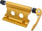 Sutekus Bike Fork Mount Universal Quick Release Fork Block Mounts Bicycle Car Roof Mount Rack for Truck Trailer Vans Vehicles (Gold)...